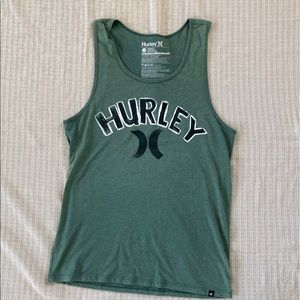 Hurley Green Sleeveless Tank